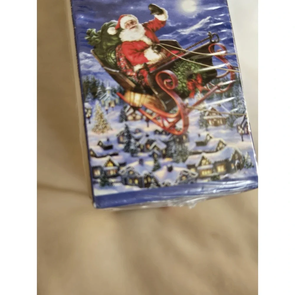 NEW Springbok 500 Piece Christmas‎ Eve Holiday Jigsaw Puzzle Santa Sleigh  USA